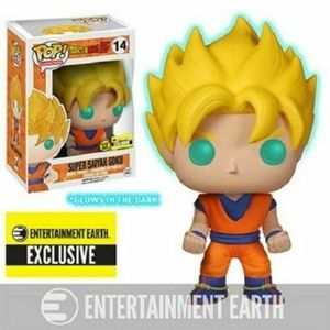 DBZ Super Saiyan #14 Goku Glow in the Dark Pop!